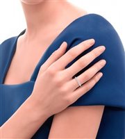 Anello Recarlo Donna Anniversary in Oro bianco Diamante 0.32 Ct R01MZ734/035-14 - R01MZ734/035-14